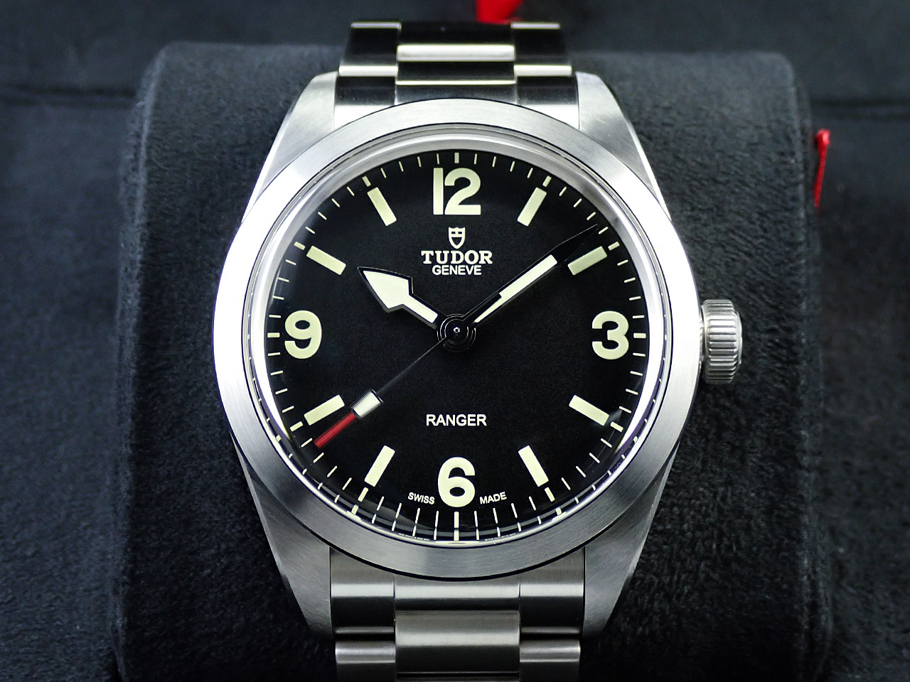 チューダー/チュードル TUDOR レンジャー 79950 ブラック ステンレススチール SS メンズ 腕時計
